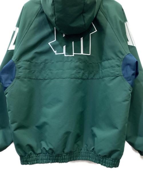 UNDEFEATED（アンディフィーテッド）UNDEFEATED (アンディフィーテッド) アノラックパーカー グリーン サイズ:Lの古着・服飾アイテム