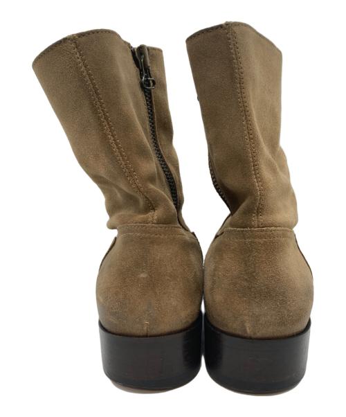 BUTTERO（ブッテロ）BUTTERO (ブッテロ) サイドジップブーツ ブラウン サイズ:26.5㎝の古着・服飾アイテム