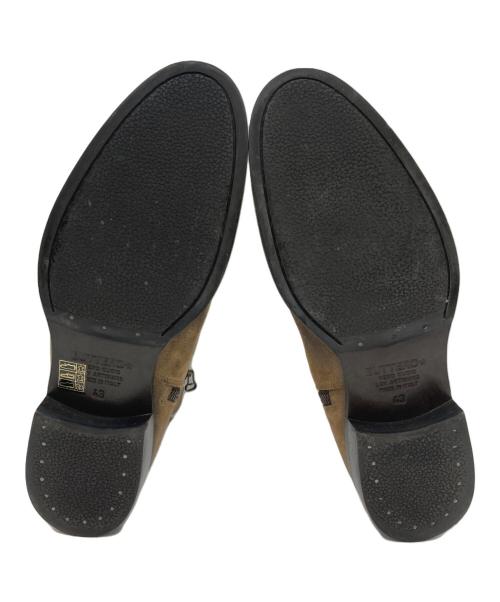 BUTTERO（ブッテロ）BUTTERO (ブッテロ) サイドジップブーツ ブラウン サイズ:26.5㎝の古着・服飾アイテム