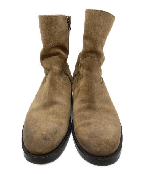 BUTTERO（ブッテロ）BUTTERO (ブッテロ) サイドジップブーツ ブラウン サイズ:26.5㎝の古着・服飾アイテム