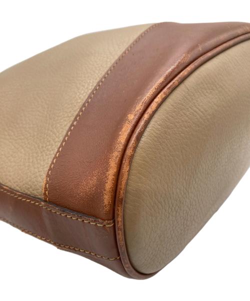 COACH（コーチ）COACH (コーチ) ショルダーバッグ ベージュ×ブラウンの古着・服飾アイテム