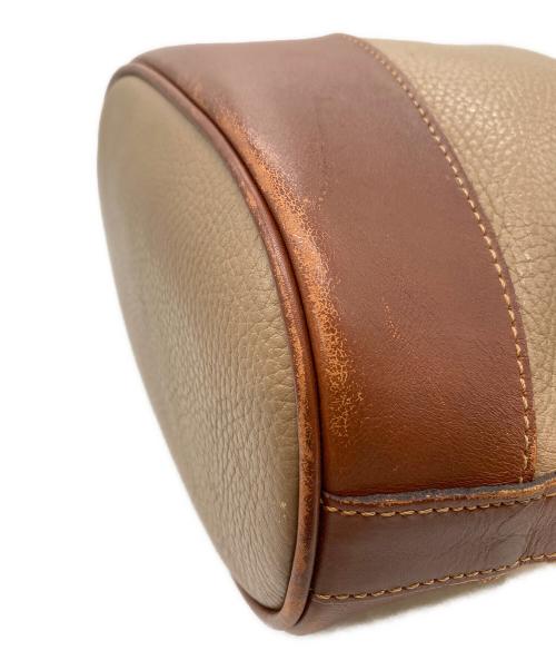 COACH（コーチ）COACH (コーチ) ショルダーバッグ ベージュ×ブラウンの古着・服飾アイテム