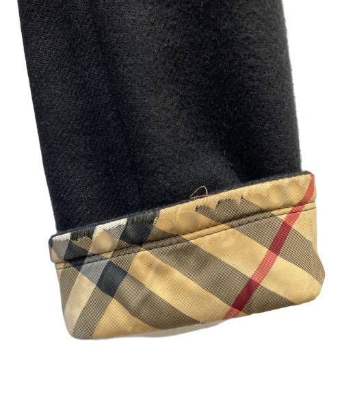 BURBERRY BLUE LABEL（バーバリーロンドンブルーレーベル）BURBERRY BLUE LABEL (バーバリーロンドンブルーレーベル) コート ブラック サイズ:38の古着・服飾アイテム