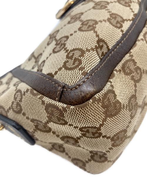 GUCCI（グッチ）GUCCI (グッチ) ハンドバッグ ブラウンの古着・服飾アイテム