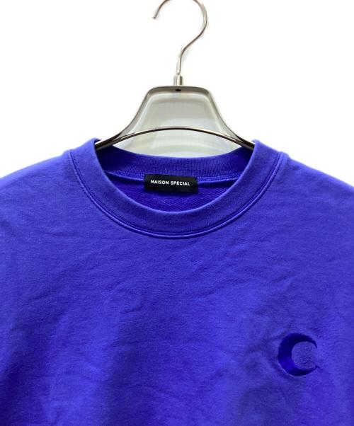 MAISON SPECIAL（メゾンスペシャル）MAISON SPECIAL (メゾンスペシャル) スウェット ブルー サイズ:FREEの古着・服飾アイテム