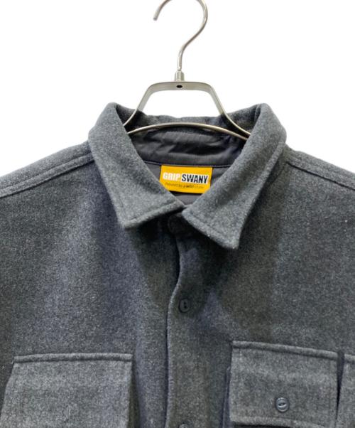 GRIP SWANY（グリップスワニー）GRIP SWANY (グリップスワニー) 長袖シャツ ダークグレー サイズ:Lの古着・服飾アイテム