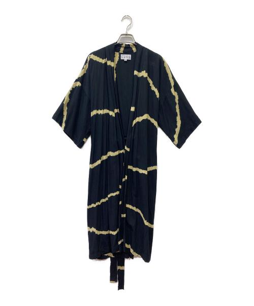SUKU（スク）SUKU (スク) HOME DRESSING ガウン ロング カーディガン ブラック サイズ:XS/Sの古着・服飾アイテム