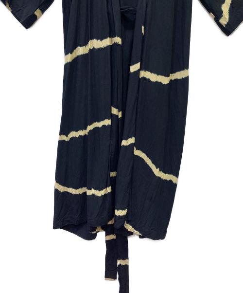 SUKU（スク）SUKU (スク) HOME DRESSING ガウン ロング カーディガン ブラック サイズ:XS/Sの古着・服飾アイテム