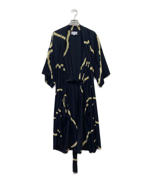 SUKU（スク）SUKU (スク) HOME DRESSING ガウン ロング カーディガン ブラック サイズ:XS/Sの古着・服飾アイテム