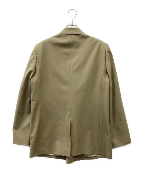 HYKE（ハイク）HYKE (ハイク) p/r stretch double breasted blazer モカ サイズ:SIZE 1の古着・服飾アイテム