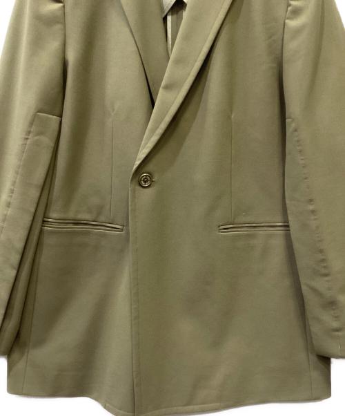 HYKE（ハイク）HYKE (ハイク) p/r stretch double breasted blazer モカ サイズ:SIZE 1の古着・服飾アイテム