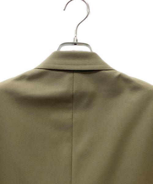 HYKE（ハイク）HYKE (ハイク) p/r stretch double breasted blazer モカ サイズ:SIZE 1の古着・服飾アイテム