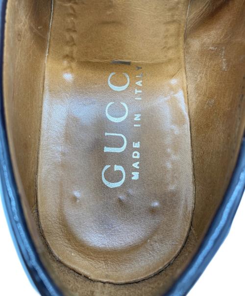 GUCCI（グッチ）GUCCI (グッチ) ホースビットローファー ブラウン サイズ:25.5の古着・服飾アイテム
