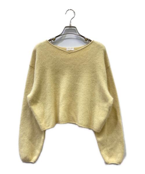 BALLSEY（ボールジィ）BALLSEY (ボールジィ) 厚手ニット イエロー サイズ:Sの古着・服飾アイテム