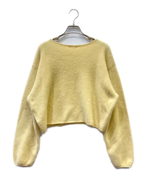 BALLSEY（ボールジィ）BALLSEY (ボールジィ) 厚手ニット イエロー サイズ:Sの古着・服飾アイテム