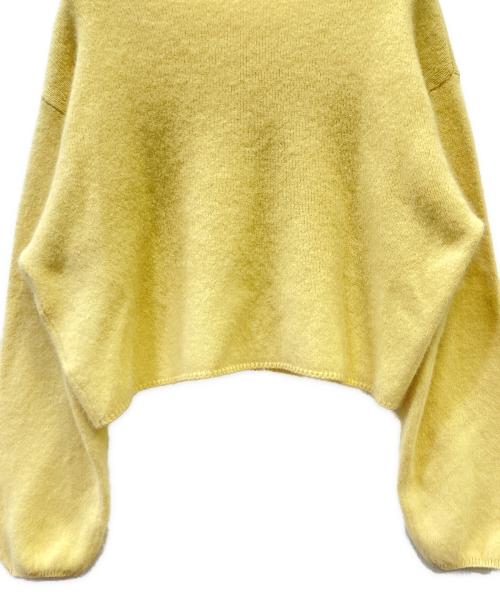BALLSEY（ボールジィ）BALLSEY (ボールジィ) 厚手ニット イエロー サイズ:Sの古着・服飾アイテム