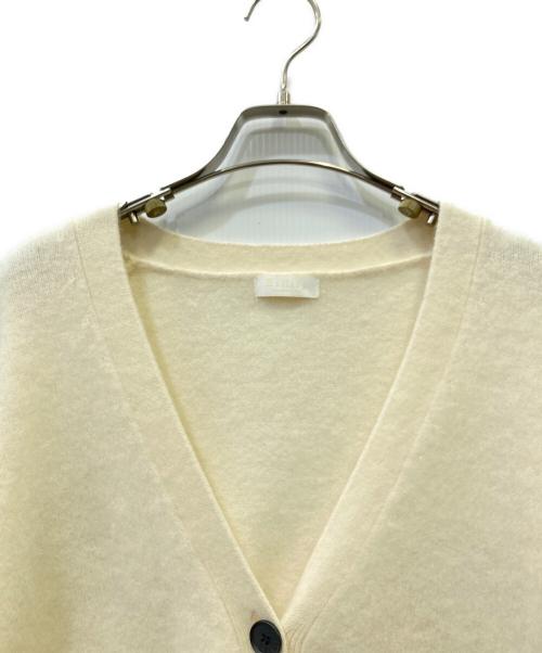 BALLSEY（ボールジィ）BALLSEY (ボールジィ) 厚手カーディガン アイボリー サイズ:Sの古着・服飾アイテム