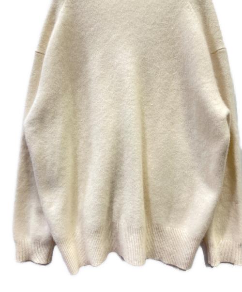 BALLSEY（ボールジィ）BALLSEY (ボールジィ) 厚手カーディガン アイボリー サイズ:Sの古着・服飾アイテム