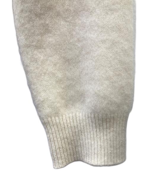 BALLSEY（ボールジィ）BALLSEY (ボールジィ) 厚手カーディガン アイボリー サイズ:Sの古着・服飾アイテム