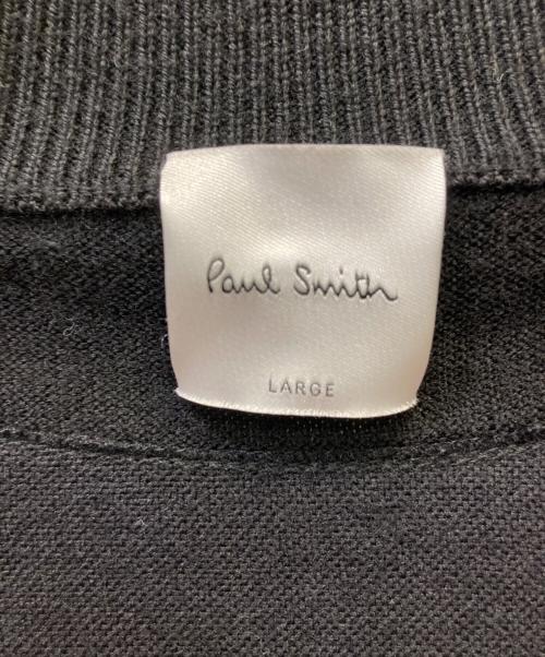 PAUL SMITH（ポールスミス）PAUL SMITH (ポールスミス) ウールブルゾン ブラック サイズ:Lの古着・服飾アイテム