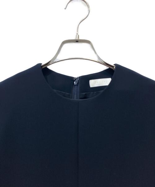 BALLSEY（ボールジィ）BALLSEY (ボールジィ) ドライダブルクロスレースコンビワンピース ブラック サイズ:36の古着・服飾アイテム
