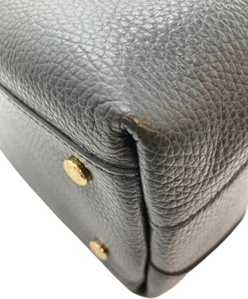 VIOLAd'ORO（ヴィオラドーロ）VIOLAd'ORO (ヴィオラドーロ) 2WAYバッグ ブラックの古着・服飾アイテム