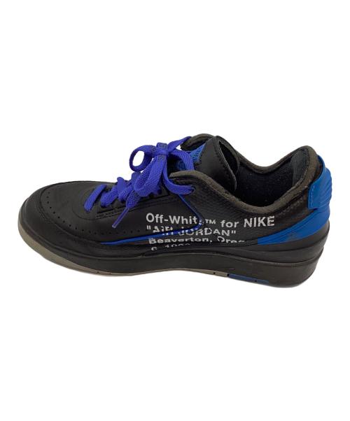 NIKE（ナイキ）NIKE (ナイキ) OFFWHITE (オフホワイト) スニーカー ブラック×ブルー サイズ:25.5㎝の古着・服飾アイテム