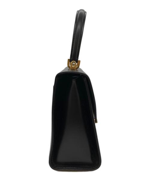 BALLY（バリー）BALLY (バリー) ハンドバッグ ブラックの古着・服飾アイテム