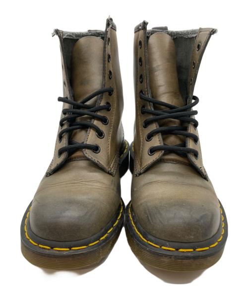 Dr.Martens（ドクターマーチン）Dr.Martens (ドクターマーチン) 8ホールブーツ ブラウン サイズ:24㎝の古着・服飾アイテム