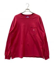 THE NORTHFACE PURPLELABEL（ザ・ノースフェイス パープルレーベル）の古着「長袖カットソー」｜レッド