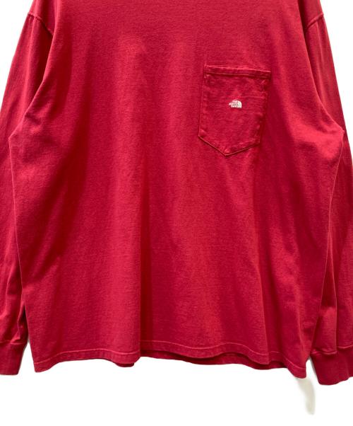 THE NORTHFACE PURPLELABEL（ザ・ノースフェイス パープルレーベル）THE NORTHFACE PURPLELABEL (ザ・ノースフェイス パープルレーベル) 長袖カットソー レッド サイズ:XLの古着・服飾アイテム