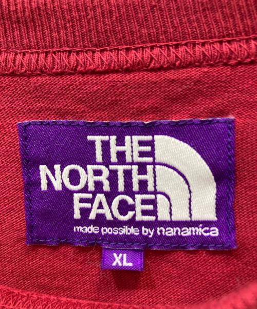 THE NORTHFACE PURPLELABEL（ザ・ノースフェイス パープルレーベル）THE NORTHFACE PURPLELABEL (ザ・ノースフェイス パープルレーベル) 長袖カットソー レッド サイズ:XLの古着・服飾アイテム