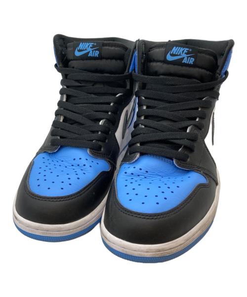 NIKE（ナイキ）NIKE (ナイキ) AIR JORDAN 1 RETRO HIGH OG ブルー×ブラック サイズ:28cmの古着・服飾アイテム