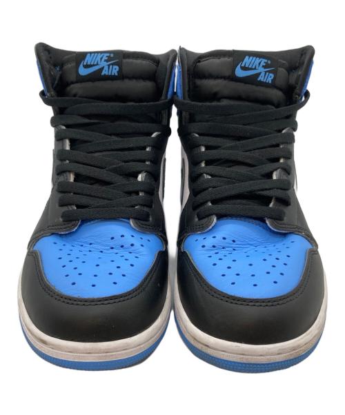 NIKE（ナイキ）NIKE (ナイキ) AIR JORDAN 1 RETRO HIGH OG ブルー×ブラック サイズ:28cmの古着・服飾アイテム