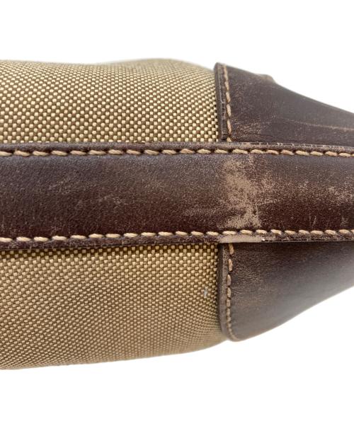 PRADA（プラダ）PRADA (プラダ) ショルダーバッグ ベージュ×ブラウンの古着・服飾アイテム