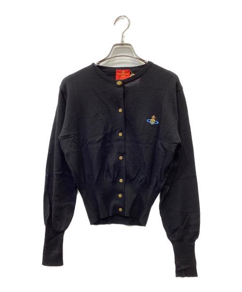 Vivienne Westwood RED LABEL（ヴィヴィアンウエストウッドレッドレーベル）Vivienne Westwood RED LABEL (ヴィヴィアンウエストウッドレッドレーベル) ニットカーディガン ブラック サイズ:M 未使用品の古着・服飾アイテム