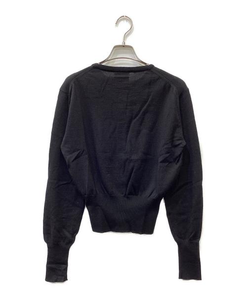Vivienne Westwood RED LABEL（ヴィヴィアンウエストウッドレッドレーベル）Vivienne Westwood RED LABEL (ヴィヴィアンウエストウッドレッドレーベル) ニットカーディガン ブラック サイズ:M 未使用品の古着・服飾アイテム