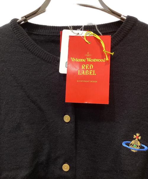 Vivienne Westwood RED LABEL（ヴィヴィアンウエストウッドレッドレーベル）Vivienne Westwood RED LABEL (ヴィヴィアンウエストウッドレッドレーベル) ニットカーディガン ブラック サイズ:M 未使用品の古着・服飾アイテム