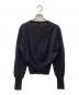 Vivienne Westwood RED LABEL (ヴィヴィアンウエストウッドレッドレーベル) ニットカーディガン ブラック サイズ:M 未使用品：15000円