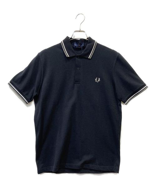 FRED PERRY（フレッドペリー）FRED PERRY (フレッドペリー) ポロシャツ ブラック サイズ:42 未使用品の古着・服飾アイテム