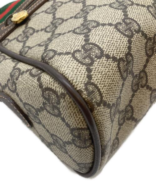GUCCI（グッチ）GUCCI (グッチ) ショルダーバッグ ベージュ×ブラウンの古着・服飾アイテム