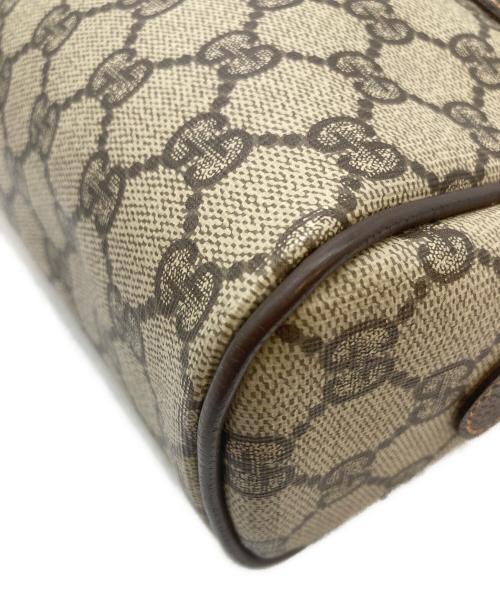 GUCCI（グッチ）GUCCI (グッチ) ショルダーバッグ ベージュ×ブラウンの古着・服飾アイテム