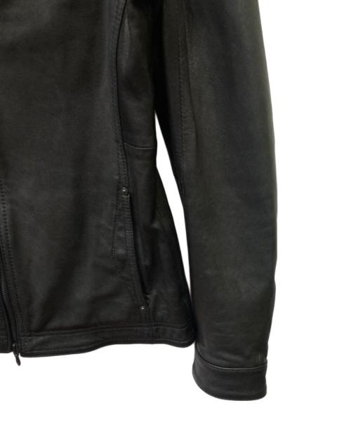 NICOLE CLUB FOR MEN（ニコルクラブフォーメン）NICOLE CLUB FOR MEN (ニコルクラブフォーメン) レザージャケット ブラック サイズ:46の古着・服飾アイテム