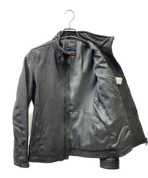 NICOLE CLUB FOR MEN（ニコルクラブフォーメン）NICOLE CLUB FOR MEN (ニコルクラブフォーメン) レザージャケット ブラック サイズ:46の古着・服飾アイテム