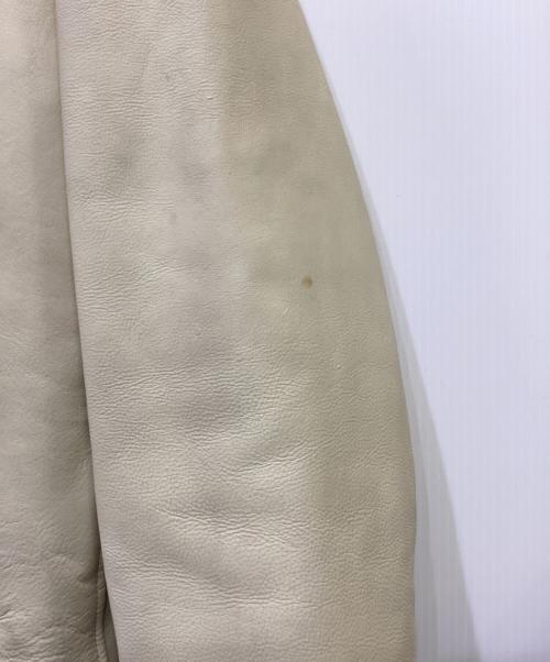 BEN DAVIS（ベンデイビス）BEN DAVIS (ベンデイビス) レザージャケット ベージュ サイズ:Mの古着・服飾アイテム