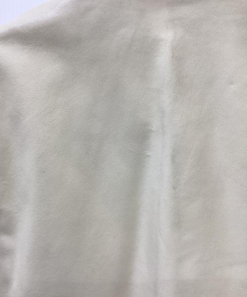 BEN DAVIS（ベンデイビス）BEN DAVIS (ベンデイビス) レザージャケット ベージュ サイズ:Mの古着・服飾アイテム