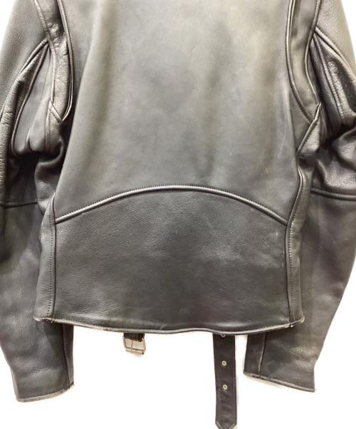 BRANDED GARMENTS（ブランデッドガーメンツ）BRANDED GARMENTS (ブランデッドガーメンツ) レザーライダースジャケット ブラック サイズ:42の古着・服飾アイテム
