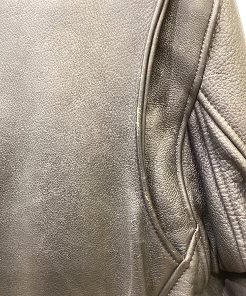 BRANDED GARMENTS（ブランデッドガーメンツ）BRANDED GARMENTS (ブランデッドガーメンツ) レザーライダースジャケット ブラック サイズ:42の古着・服飾アイテム