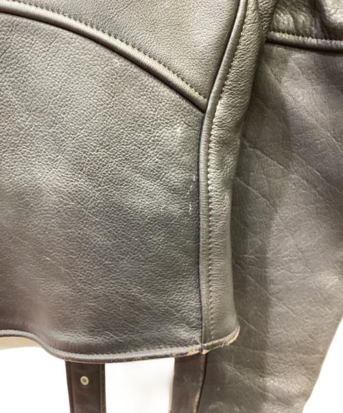 BRANDED GARMENTS（ブランデッドガーメンツ）BRANDED GARMENTS (ブランデッドガーメンツ) レザーライダースジャケット ブラック サイズ:42の古着・服飾アイテム