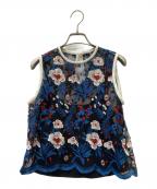 Mame Kurogouchiマメクロゴウチ）の古着「ノースリーブカットソー」｜ブラック